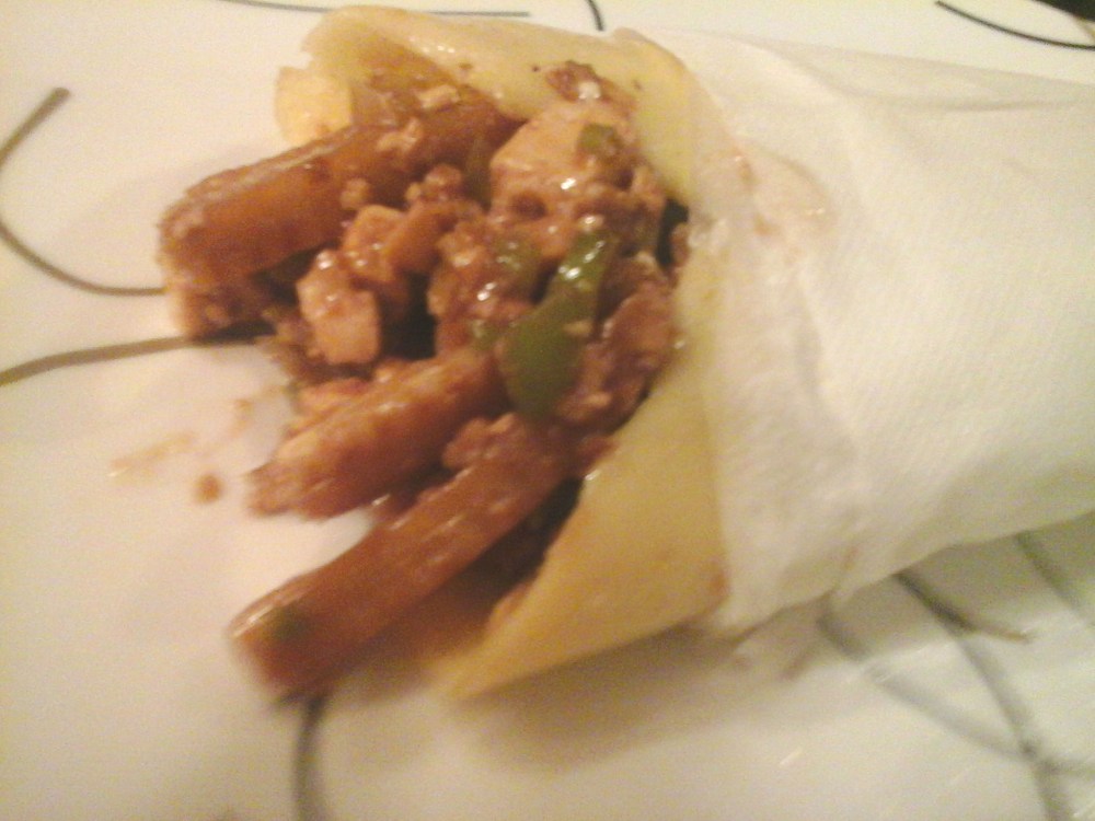 Baby Corn Crepé Wrap