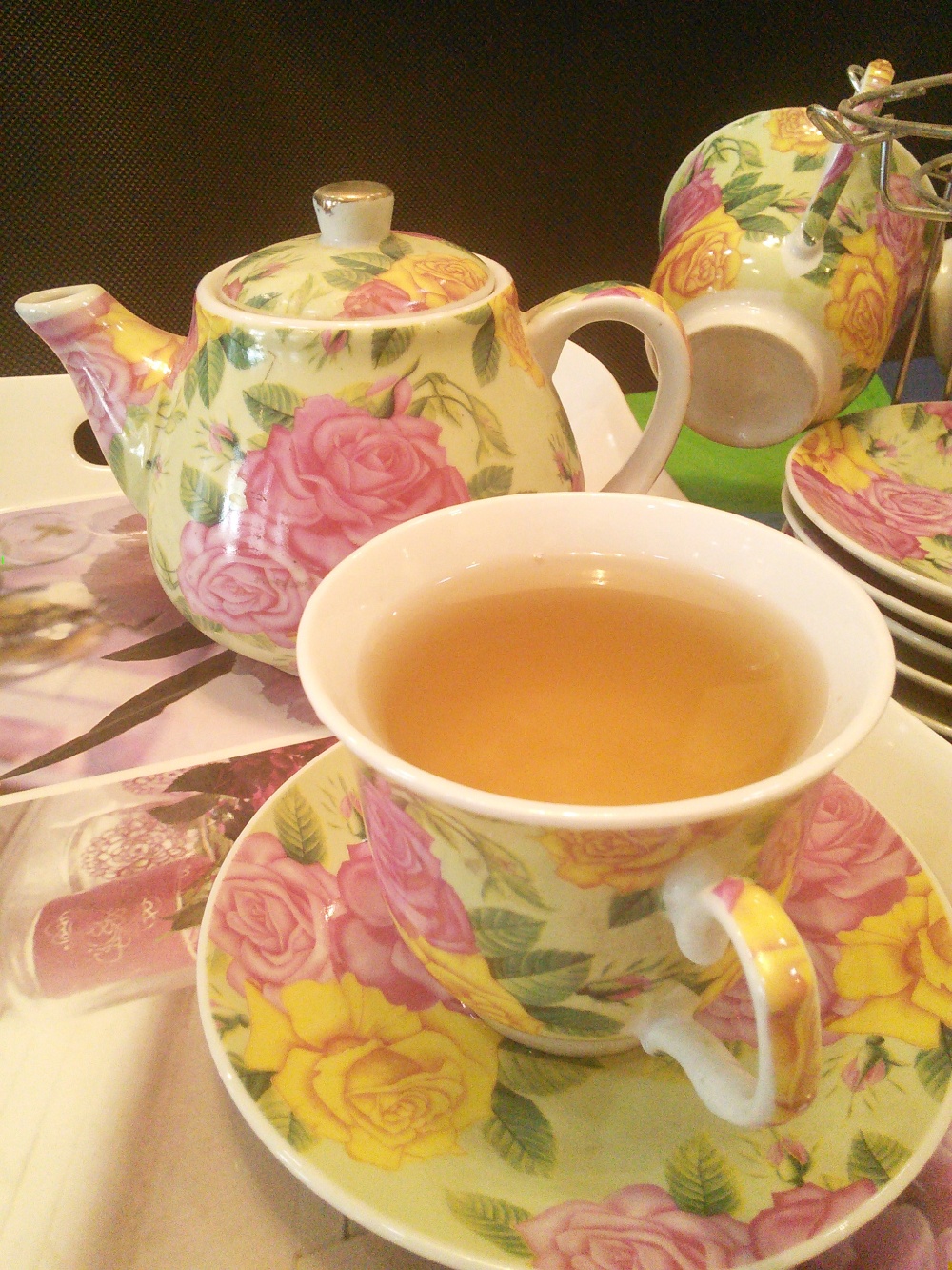 Tea is liquid peace, comfort, goodness and joy.