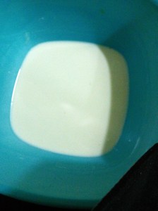 Cornflour paste
