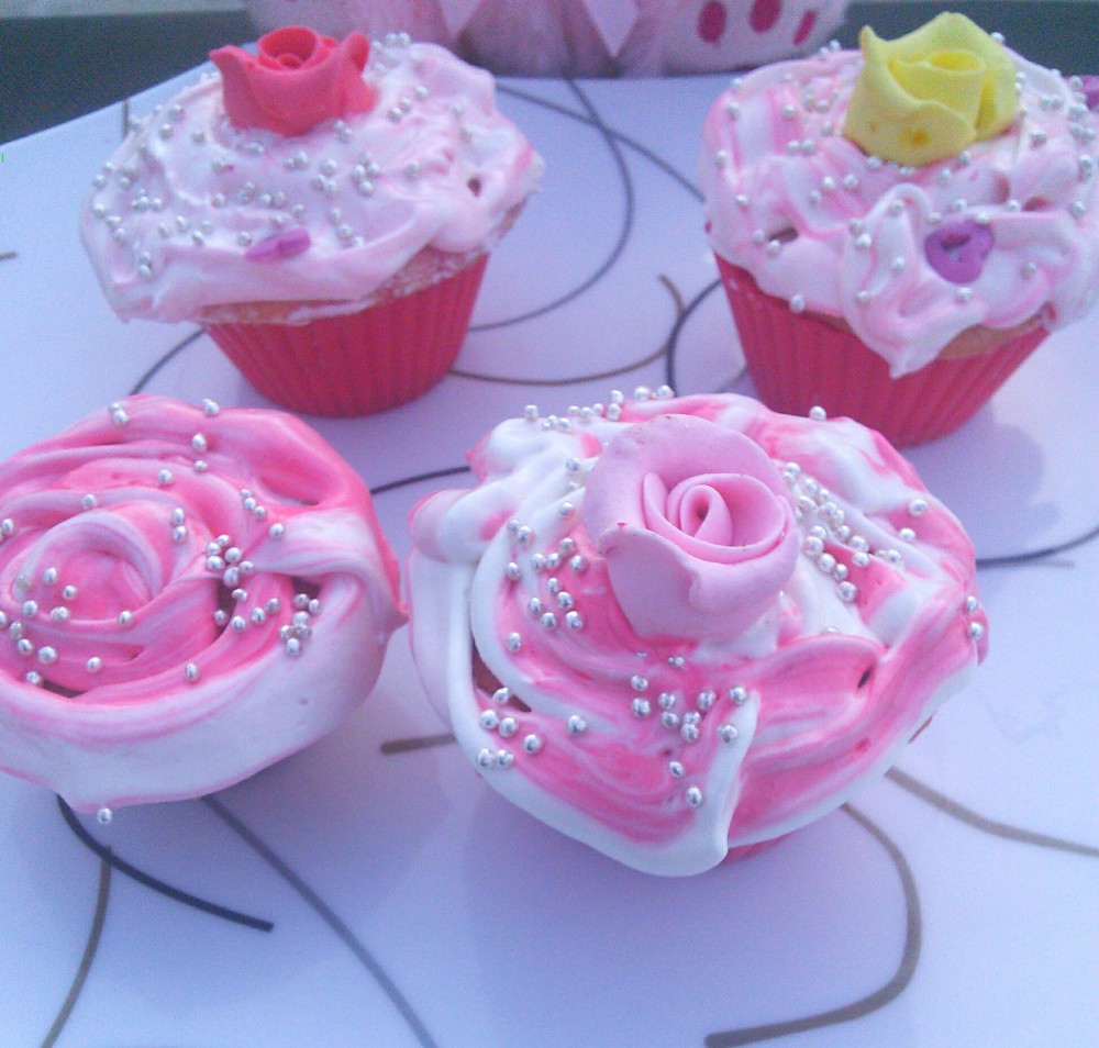 Pretty Pink cupcakes