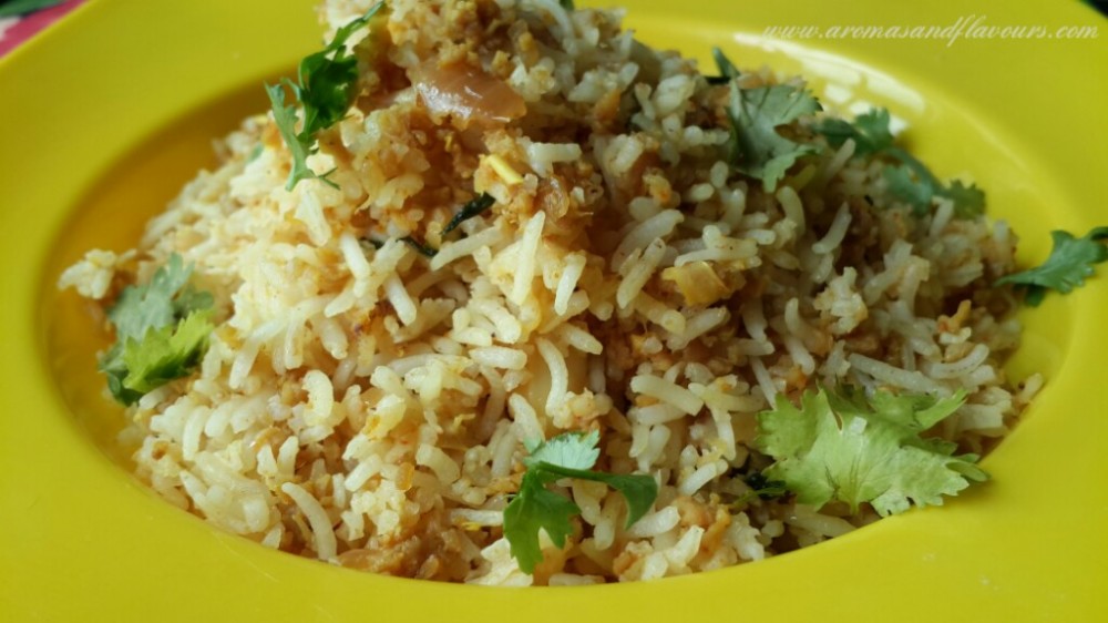 Keema fried rice