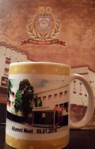 We got this beautiful mug as a souvenir